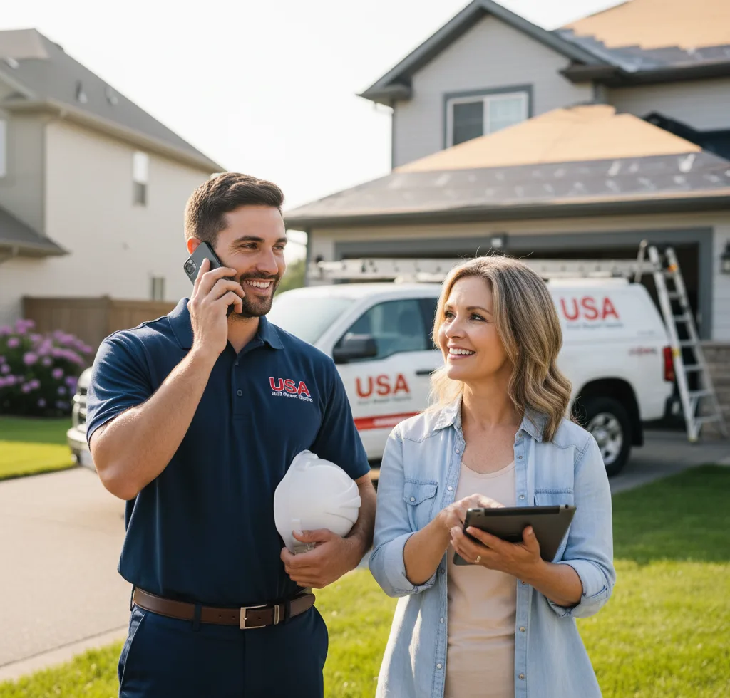 USA Roof Repair Experts customer support in Thornton